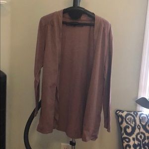 Mauve cardigan
